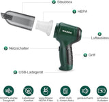 Aspiradora de mano portátil