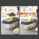 Cortador y Rallador Multifuncional 14 en 1