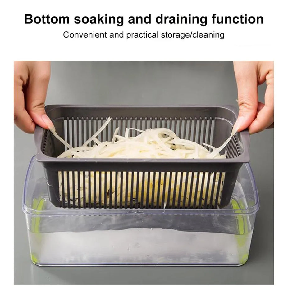 Cortador y Rallador Multifuncional 14 en 1