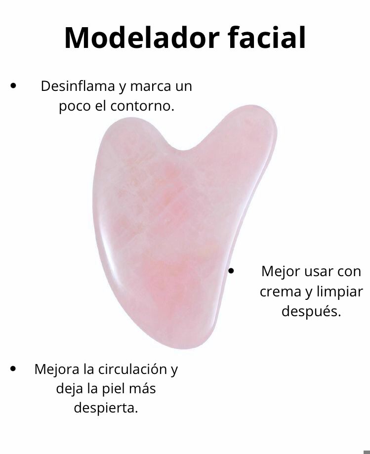 Rodillo de masaje facial de Jade