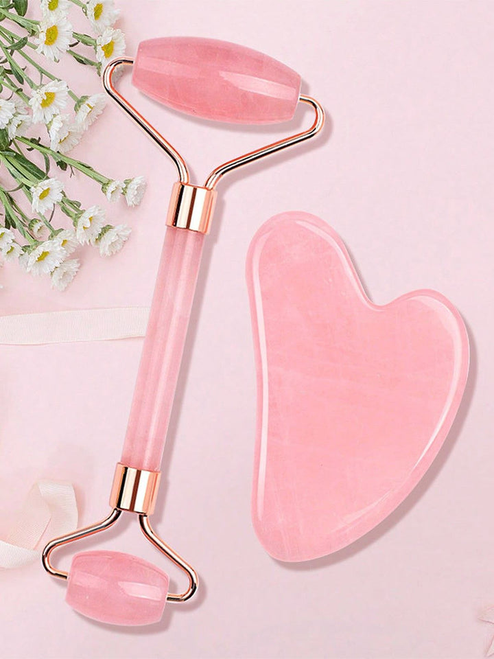 Rodillo de masaje facial de Jade